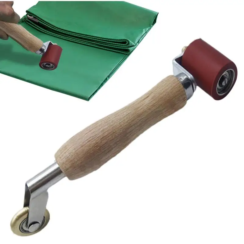 

Wallpaper Seam Roller High Temperature Resistant Silicone Seam Roller Double-Headed Long Handle Roller Multi-purpose