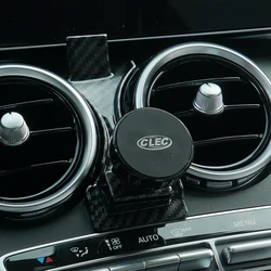 Car phone holder GPS holder cell phone stand cradle air vent mount bracket for Mercedes Benz W205 GLC X253 GLC43 GLC63 C Class