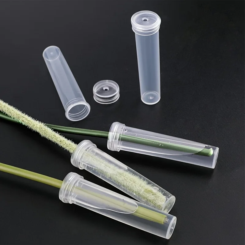 

Fresh Keeping Flower Cultivation Tube Rose Flowers Nutrition Water Pipe Bloom Shop Flower Arrangement Tubes Wrapping Material