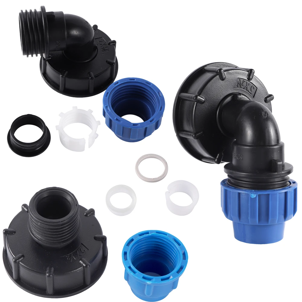 Water Pipe Connector Pipe Fittings 20/25/32mm Water Tube Direct Pipe Quick Valve Connector Pipe Connector Garden Accessories