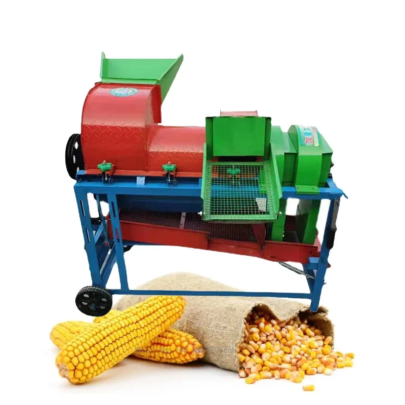 High Quality Agriculture Farm Economical Corn Peeler Threshing Rice Sheller And Thresher