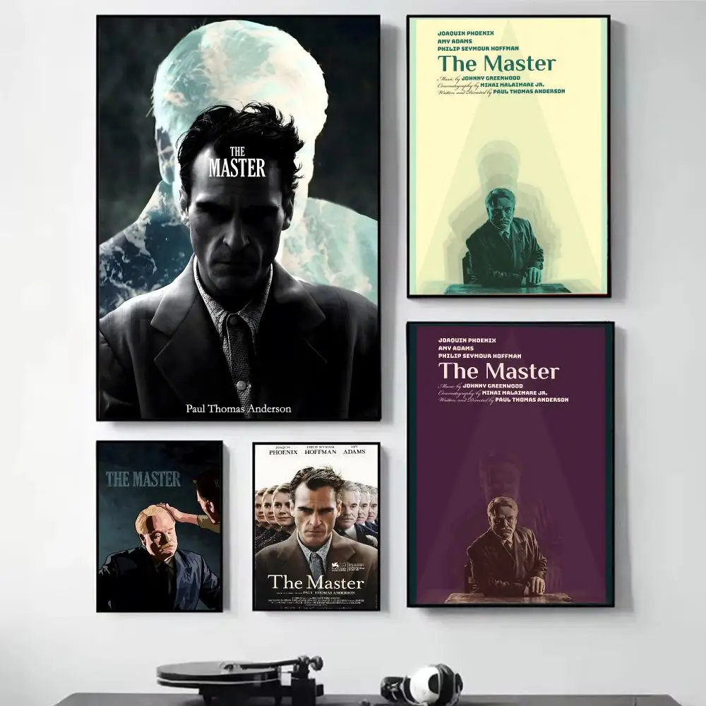 Retro Drama movie T-The Master Poster Wall art poster paintings are suitable for clubs living rooms bedroom