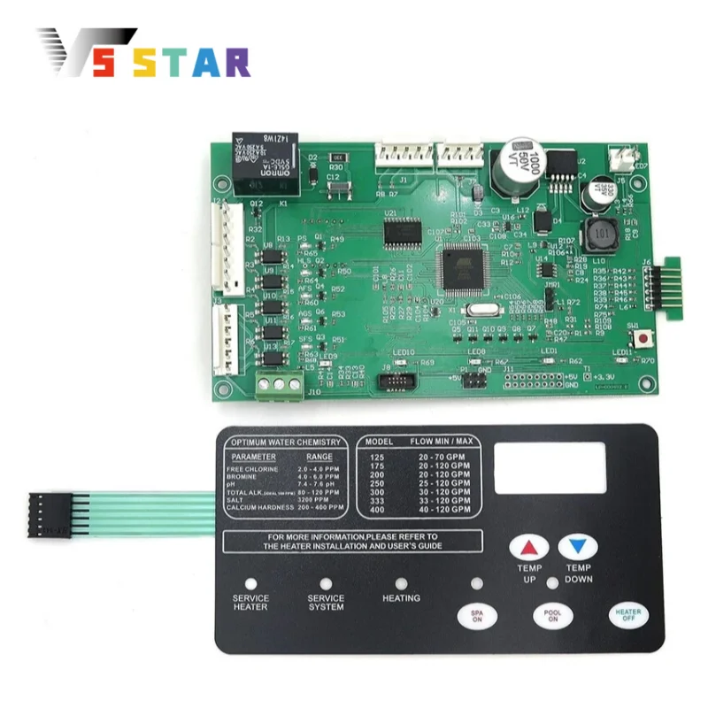 461105 42002-0007S 42002-0029Z 6 Pins Control Board Kit with 472610Z Switch Pad For Mastertemp 200 250 300 400