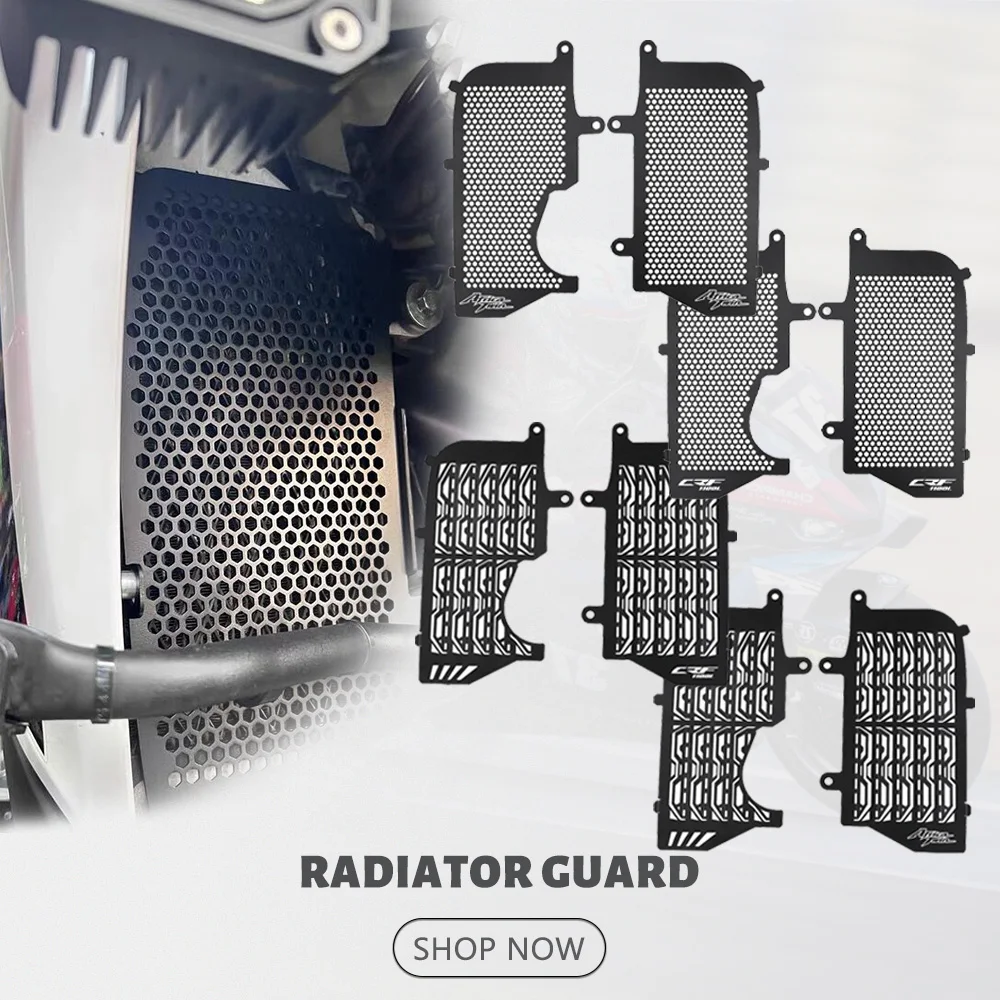 

2025 Motorcycle Radiator Grille Guard Cover For Honda CRF1100L Africa Twin Adventure Sports ADV CRF 1100 L Africa Twin 2024-2020