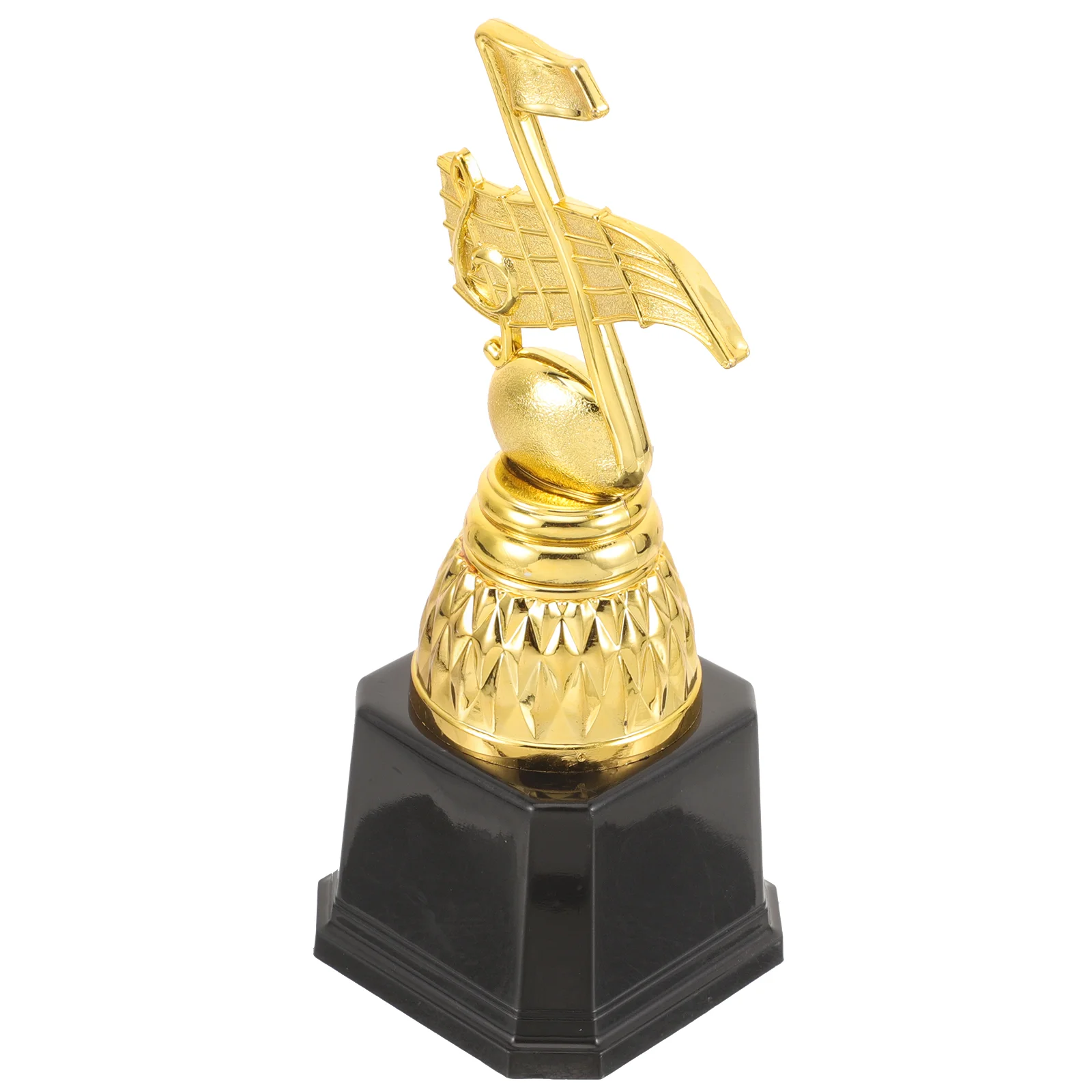 

Delicate Music Trophy Music Competition Trophy Music Trophy Craft Piano Competition Trophy Note Trophy Decoration