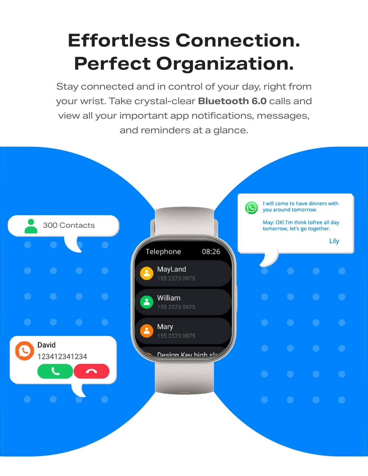 Infinix XWatch H5 Pro Smart Fitness Tracker Watch Heart Rate Monitor Sleep Tracker Waterproof Pedometer for Android iOS - Image 3