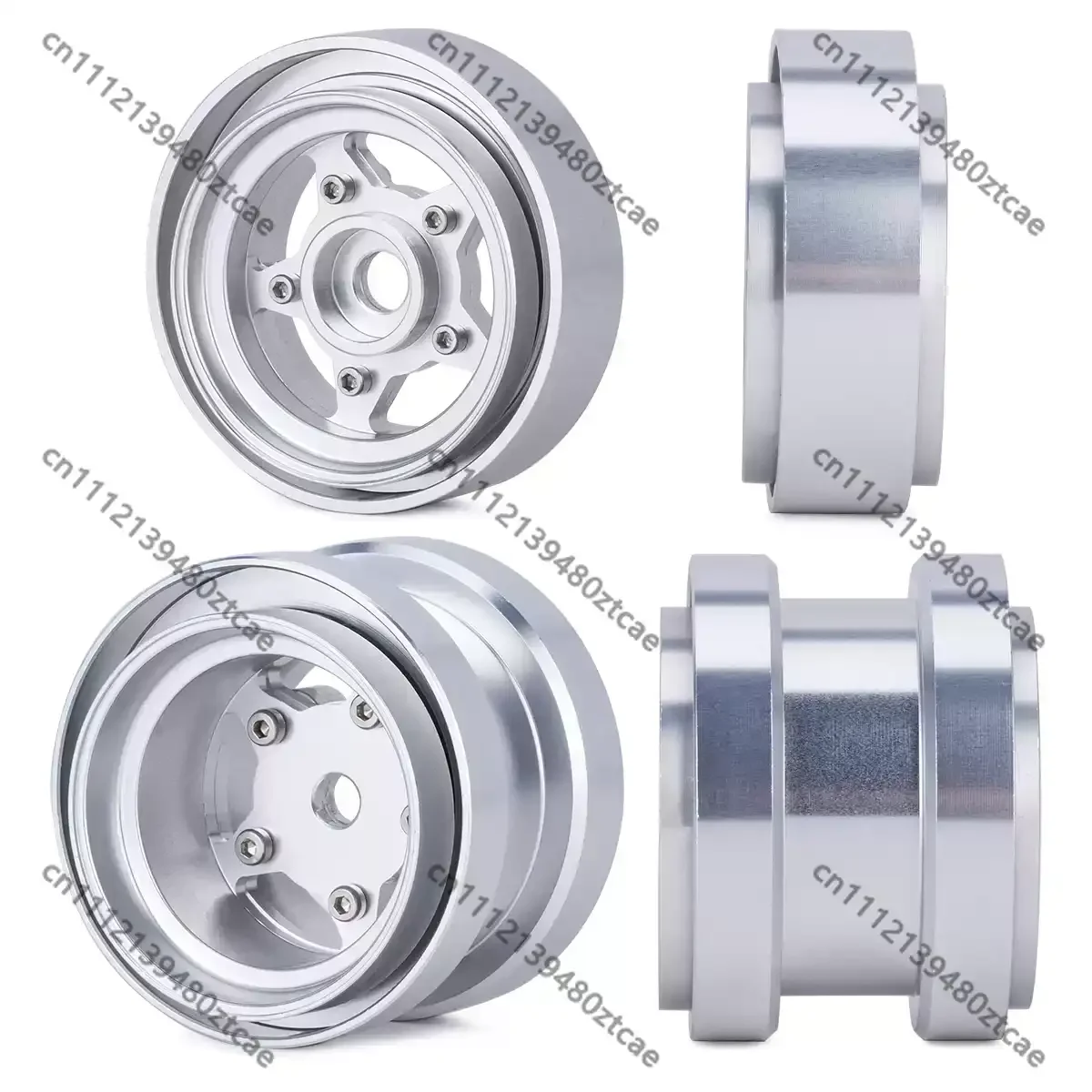 1/10 RC Off Road Buggy Aluminum Lock Wheel Hub Sand Racing Vehicle Simulation Model Car Upgrade Replacement Parts