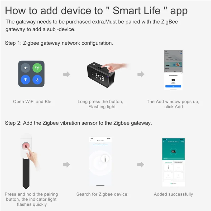 BNVN-Zigbee مستشعر رطوبة التربة الذكي 2 في 1 مقياس رطوبة بلوتوث ومتتبع درجة الحرارة لبستنة النباتات الداخلية