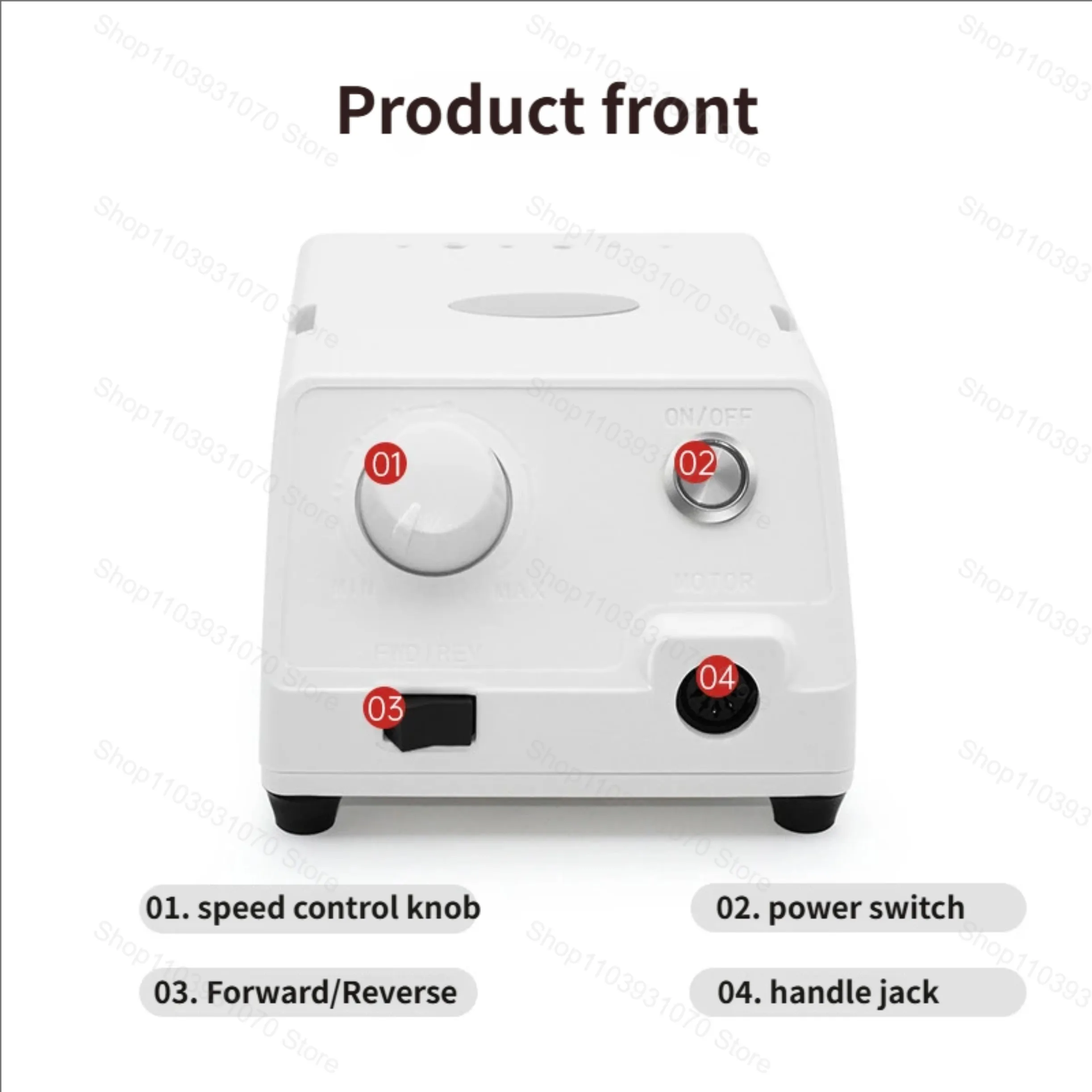 Professionele Elektrische Nagelboormachine MicroMotor 35000 RPM SDE-H37L1 Handvat Nieuwe M4S Manicure Nagellak Schuurmachine Apparatuur