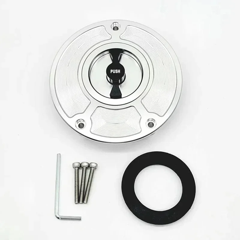Motorcycle New CNC Aluminum Fuel Gas CAPS Tank Cap tanks Cover With Rapid Locking For HONDA CBR 600 F4I F4 F3 F2