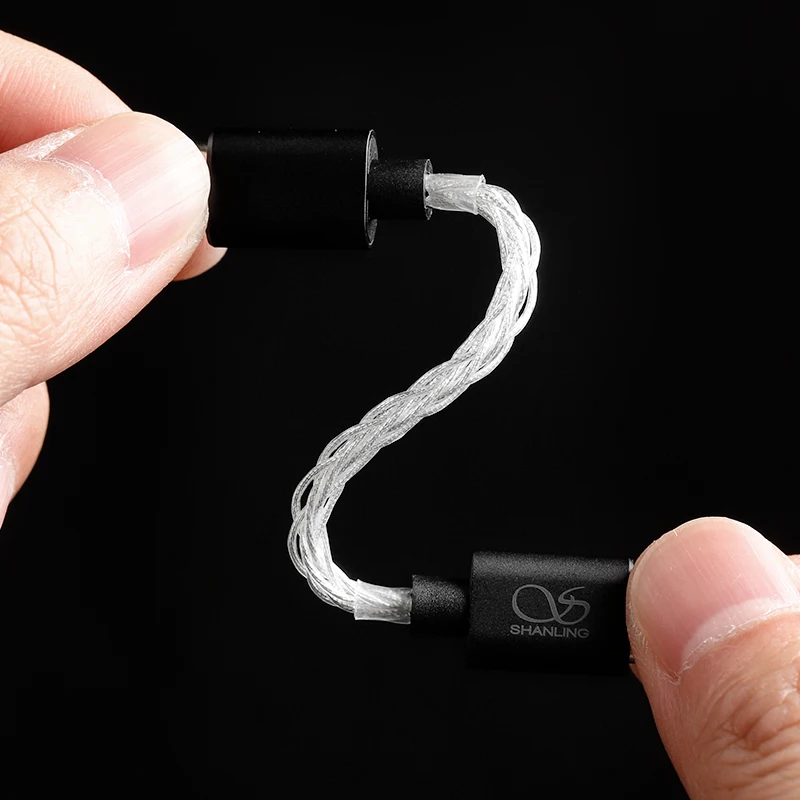 SHANLING L3 Neotech Pure Silver Audio Cable High-End Sound Transmission Type-C Lightning to Type-C for UA3 UA5 DAC iOS Android image 2