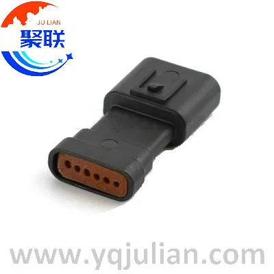Auto 6pin plug male of 1-1419168-3 1-1419168-5 1-1419168-8 13607133 sensor wiring waterproof connector with terminals and seals