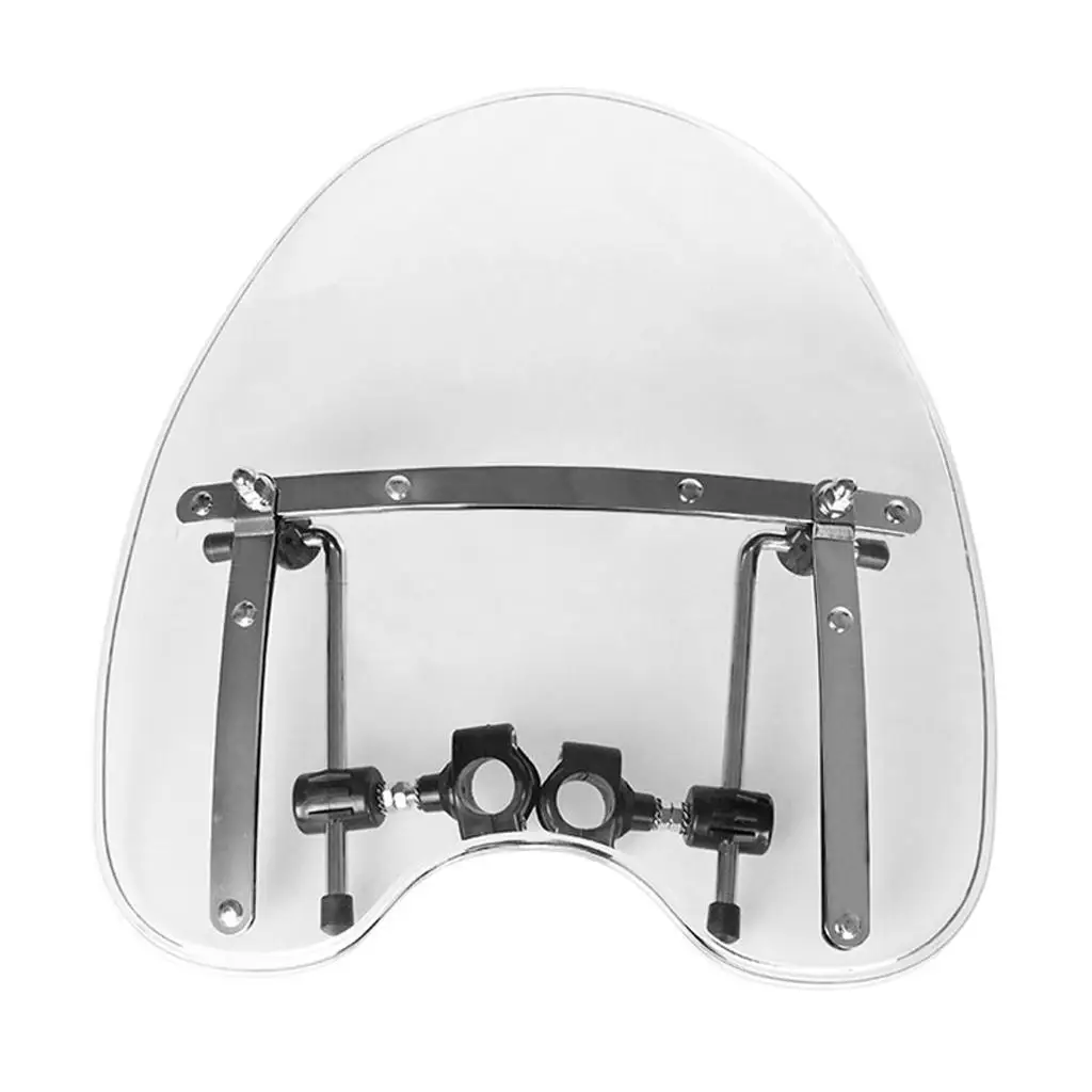 19\'\'x17\'\' Clear Windshield for Honda Shadow Spirit Valkyrie VTX VT 600 750 1100 Cruiser
