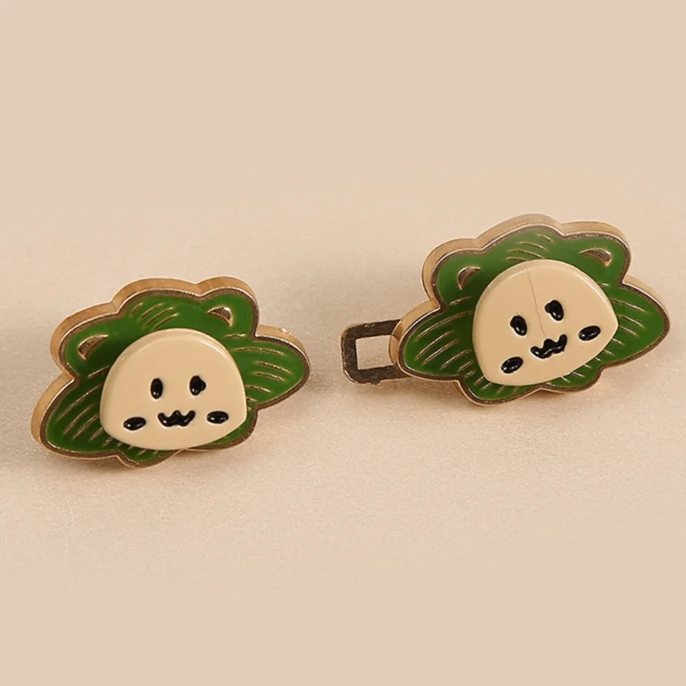 사자 모양 평평한 바지 단추 무봉제 설치 휴대용 바지 허리 조임기 만화 특수 무봉제 단추 핀