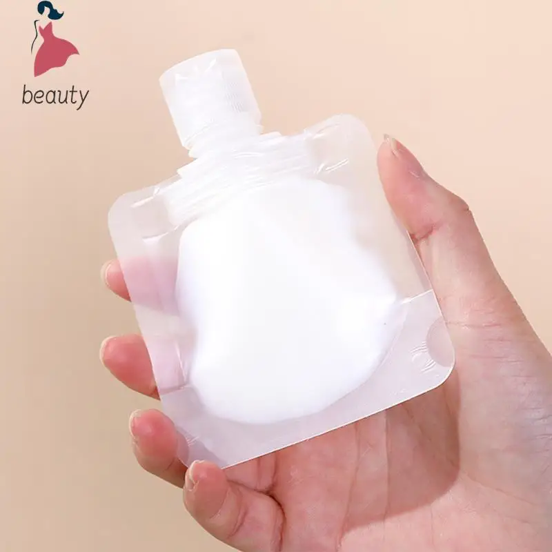 30/50/100ml Dispenser Bag Liquid Lotion Portable Travel Packaging Bag Reusable Leak-Proof For Shampoo Cosmetic Storage Container