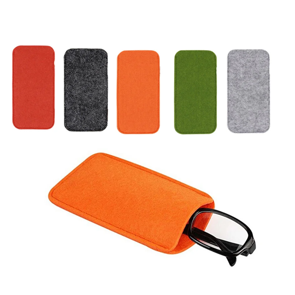 

5 pcs Eyeglass Case For Sunglasses Reading Glasses, Pouch Scratch Resistant Lining, Portable Storage Bag Travel