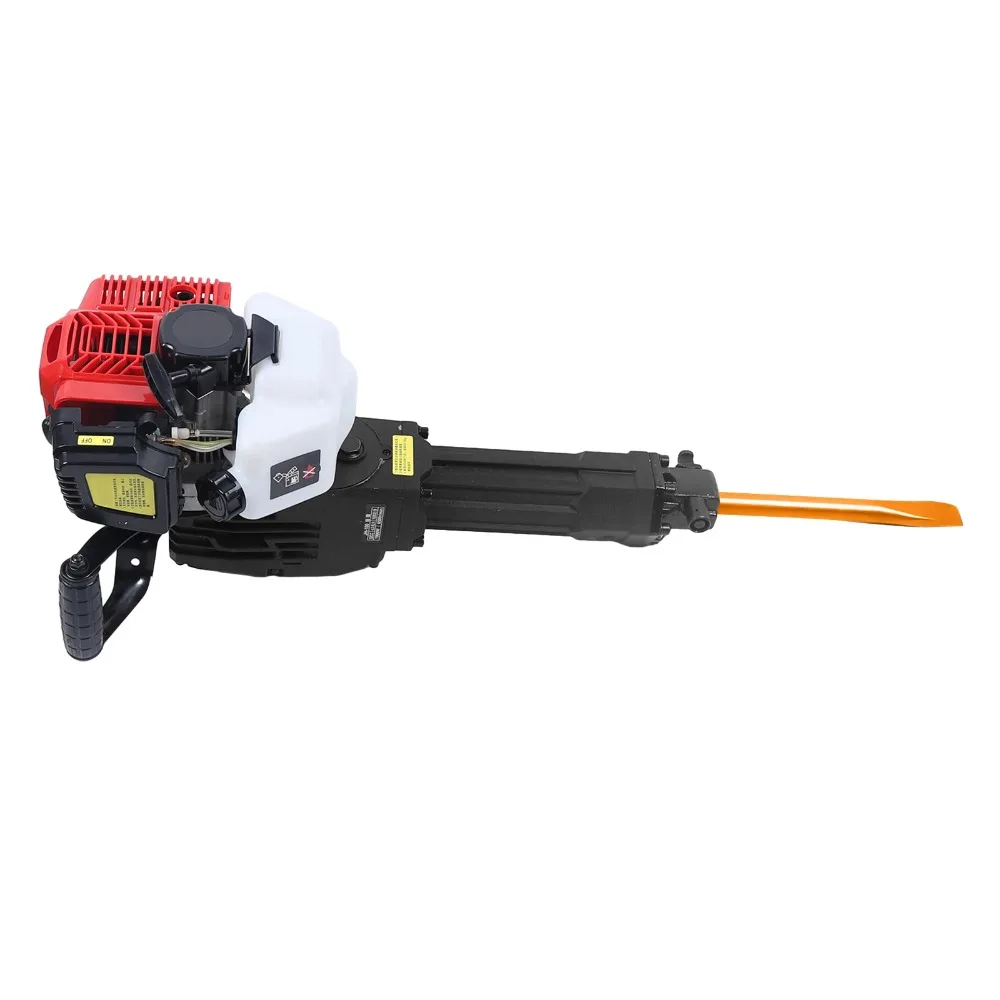 Power Drill, Portable Rock Drill Breaker, 1900W Electric Demolition Hammer, One Tip One Flat Chisel Included, Efficient Heat Dissipation, Low Noise Operation