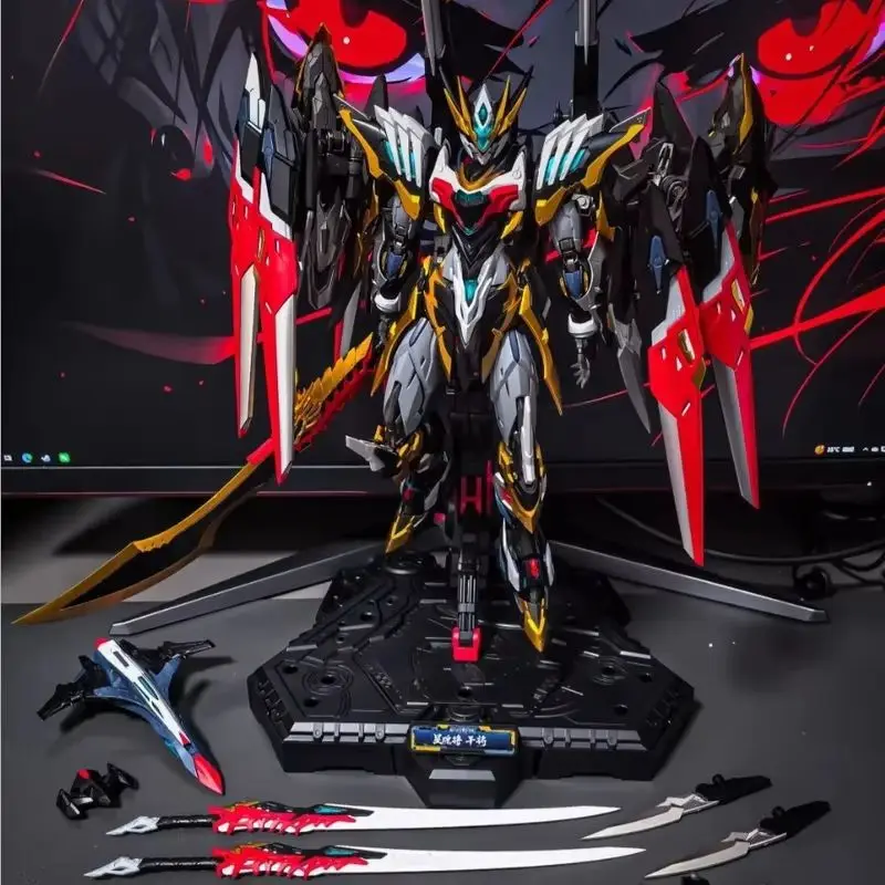 MG 1/100 GAN JIANG MNP-XH12 合金スケルトン組み立てモデル アクションフィギュア - コレクター向けロボットプラスチックモデル玩具