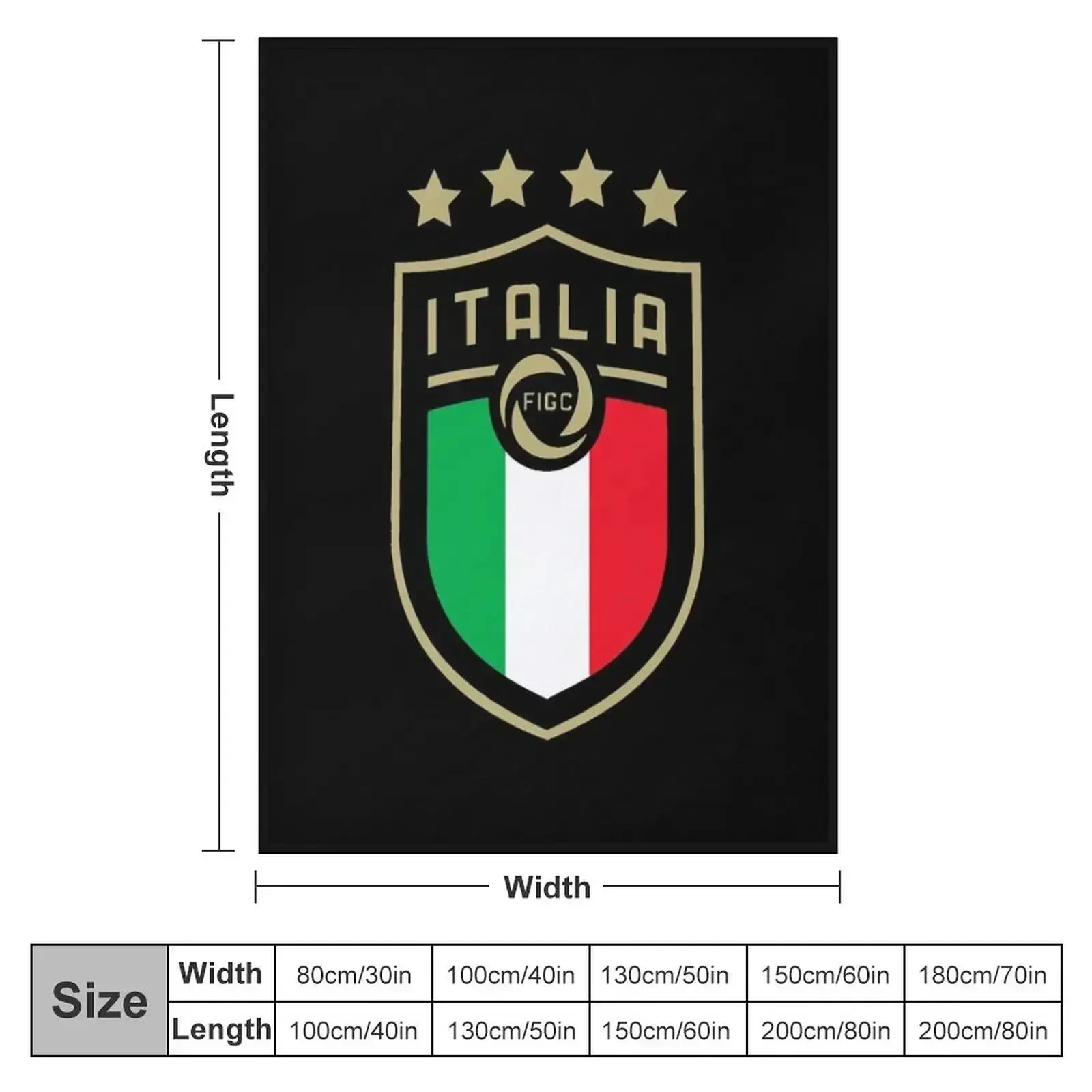ITALIA Throw Blanket Flannel Stuffeds Thins blankets and throws Luxury Custom Blankets