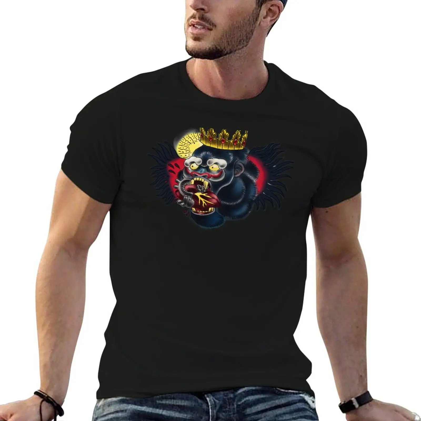

T-Shirt man The shirt men t 100% 100% notorious t tattoo cotton shirts cotton
