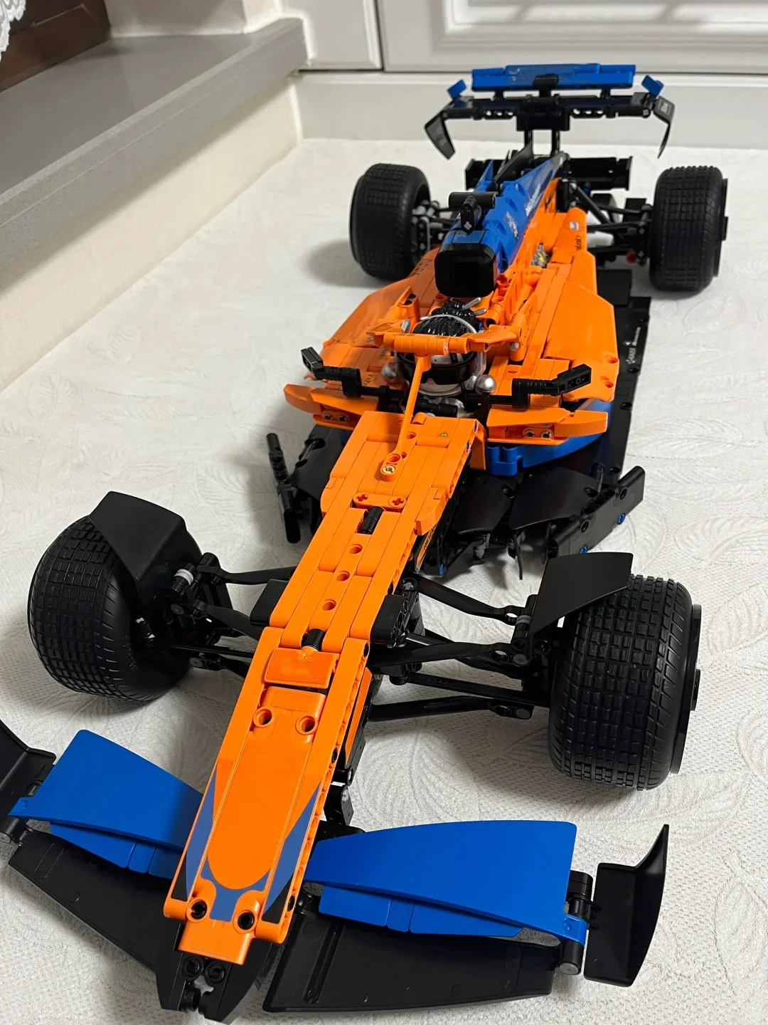McLaren F1 – Formula de Course – Blocks de Construction Voiture de Sport – Mod Dof Mécanique Géant pour Adultes – Kit d'Assemblage