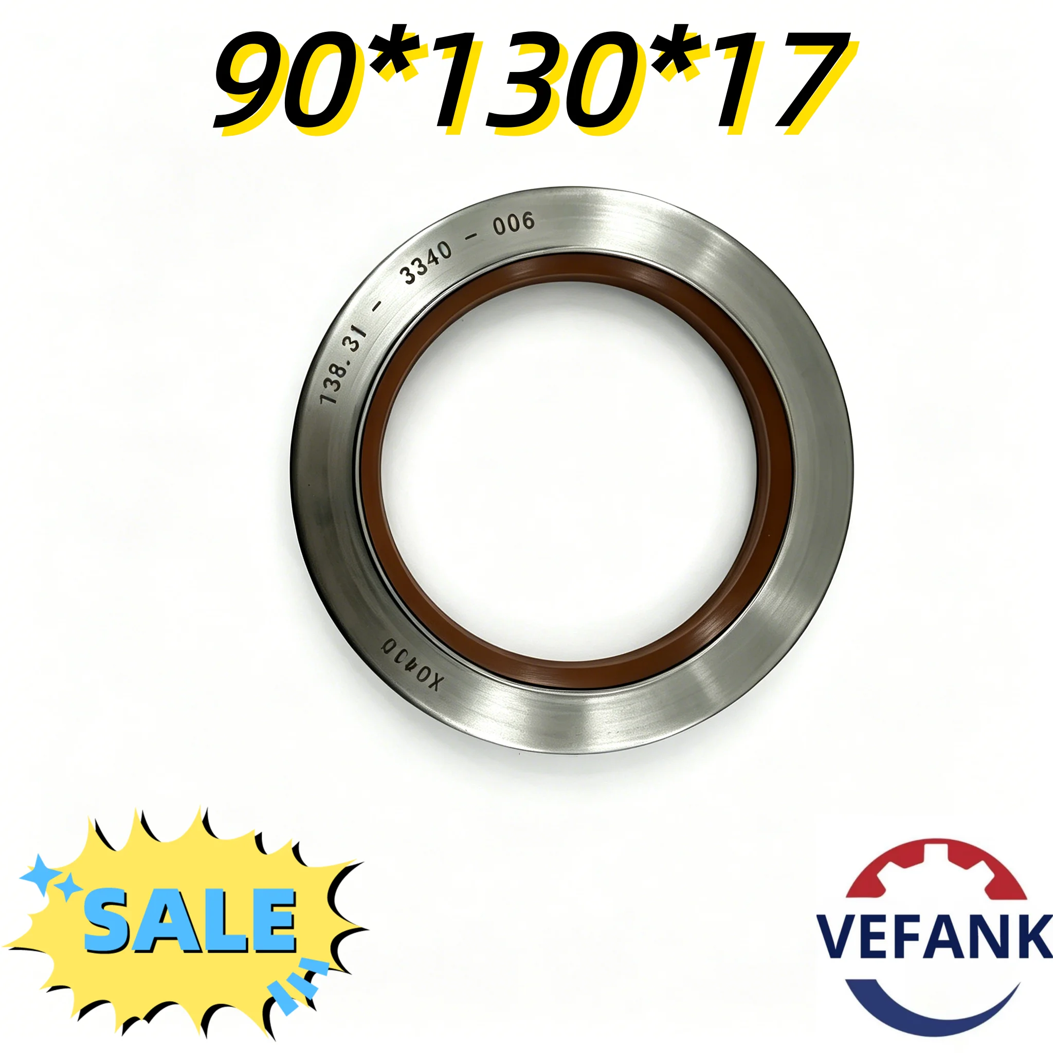 High Quality FKM 90*130*17 Oe 138.31-3340-006 Rear Hub Oil Seal for Golden Dragon City Bus