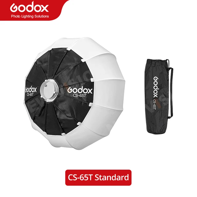 Godox CS-50T 50cm CS-65T 65cm CS-85T 85cm Opvouwbare Lantaarn Softbox Snel te installeren Draagbare Ronde Vorm Bowens Mount Softbox