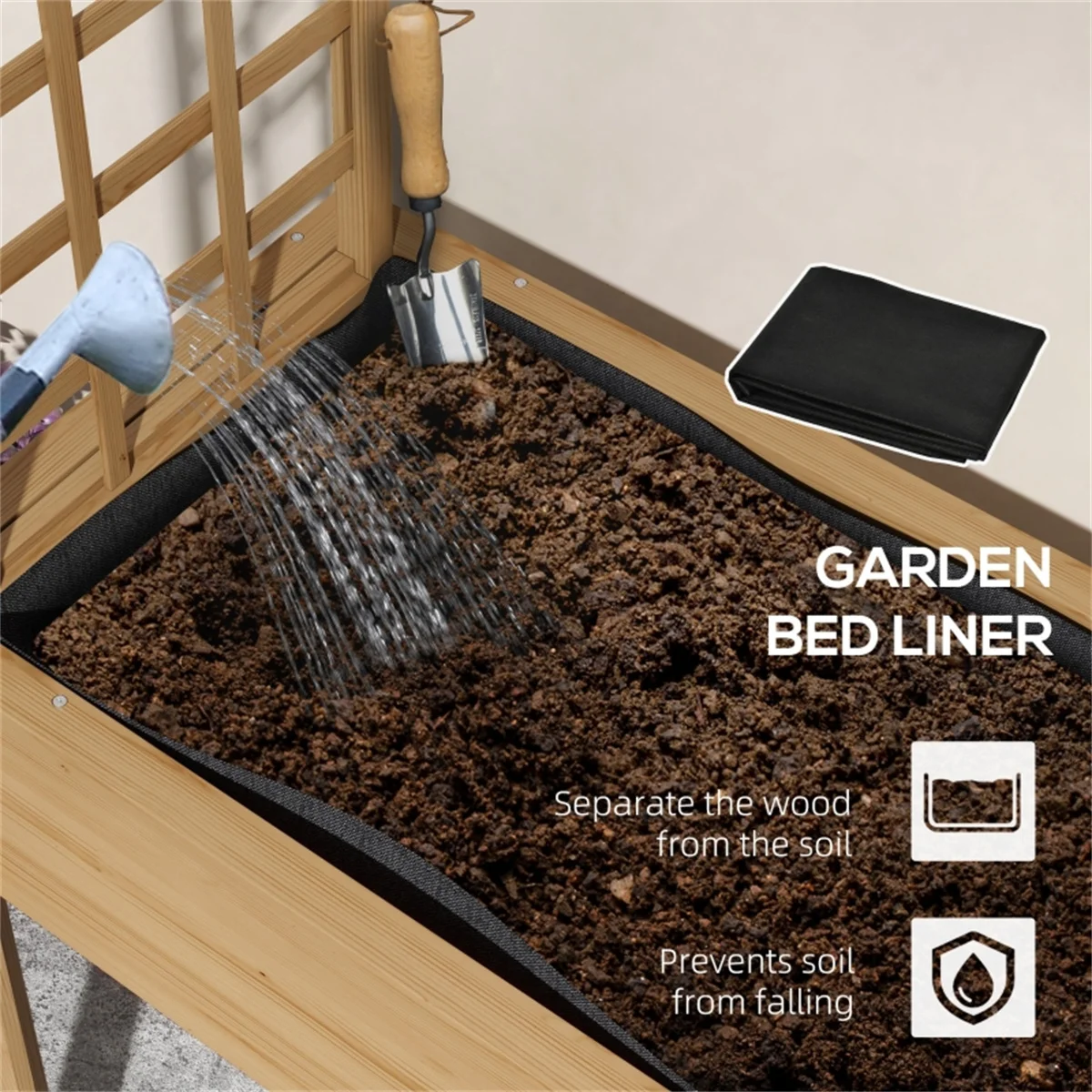 ooden Planter、Flower shelf,Wood Planter Box