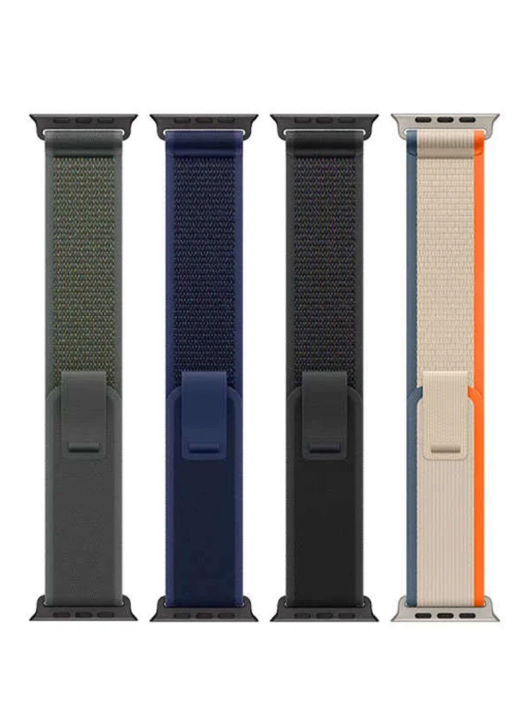 Cinturino Trail Loop per Apple Watch Ultra 3 2, 49mm 46mm 44mm 40mm 45mm 41mm 42mm, Bracciale Correa per iWatch Serie 11 10 SE 9 8 7 2028