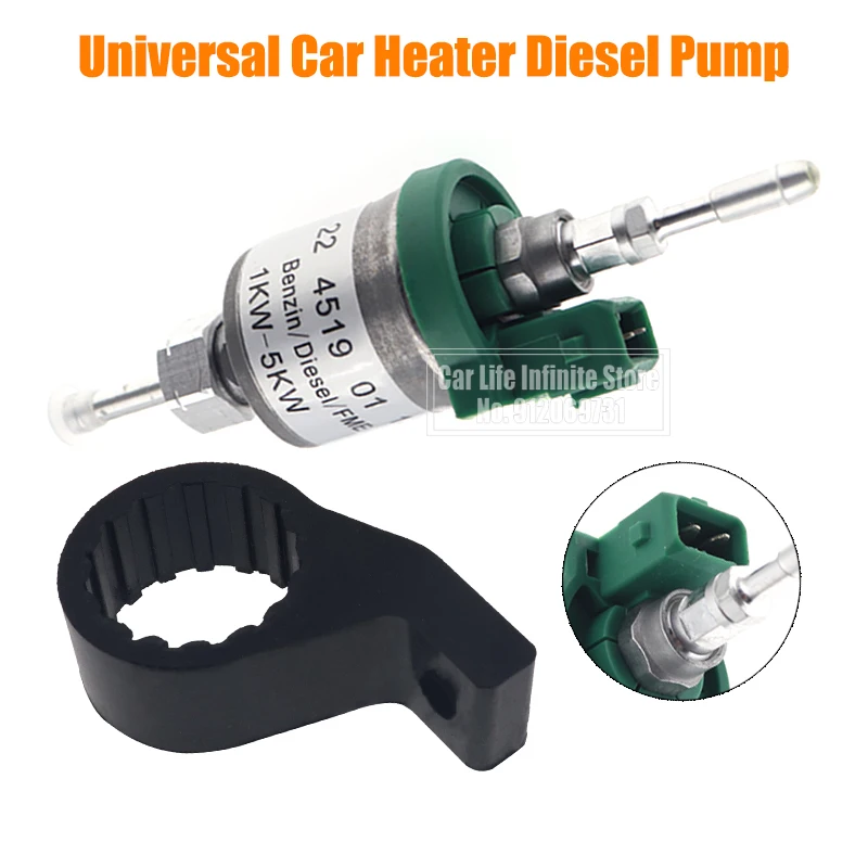 12V/24V 1KW- 5KW podgrzewacz samochodowy oleju paliwa pompa oleju napędowego z uchwytem pompy paliwa akcesoria do parkowanie samochodowa powietrza 22 4516 4519
