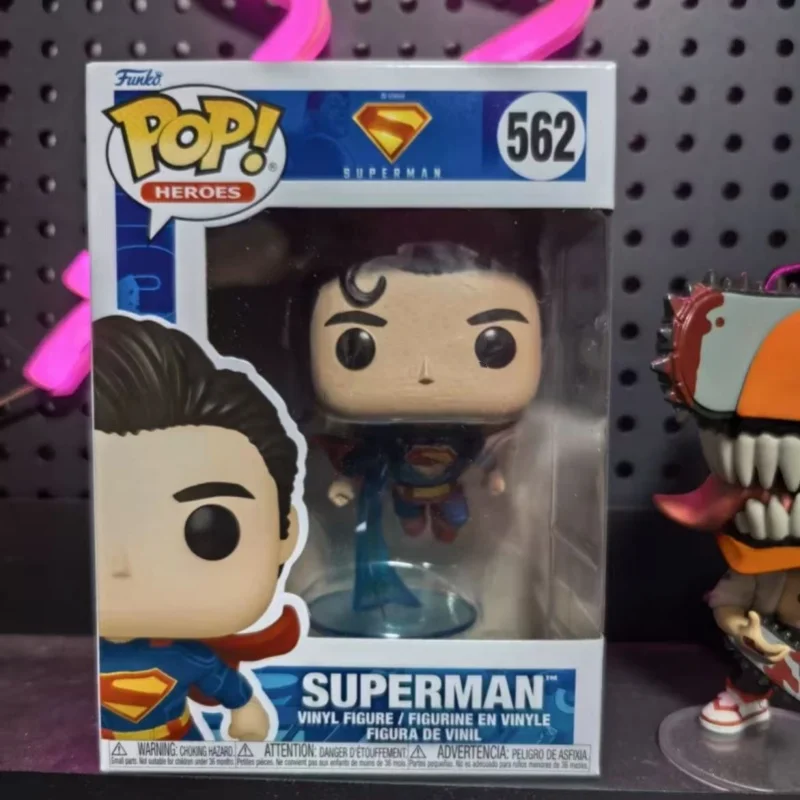 2025 Original Funko Pop Dc Comics Action Figure Superman Movie Edition Vinyl Figures Decor Sculpture Doll Limited Edition Toys - Image 3