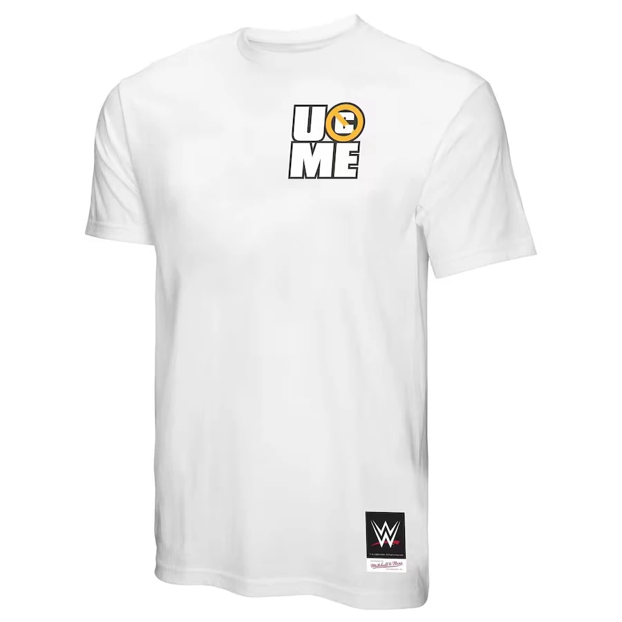 

Men's White John Cena T-Shirt Is Simple Unique High-End Sweat Absorbing Breathable Suitable For Outdoor Sports Daily Leisure