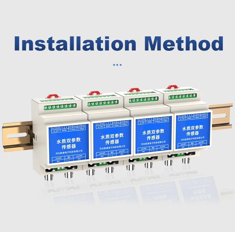 Test rapide industriel de qualité de l'eau 2 en 1, hydroponique, traitement des eaux usées, capteur PH ORP en ligne