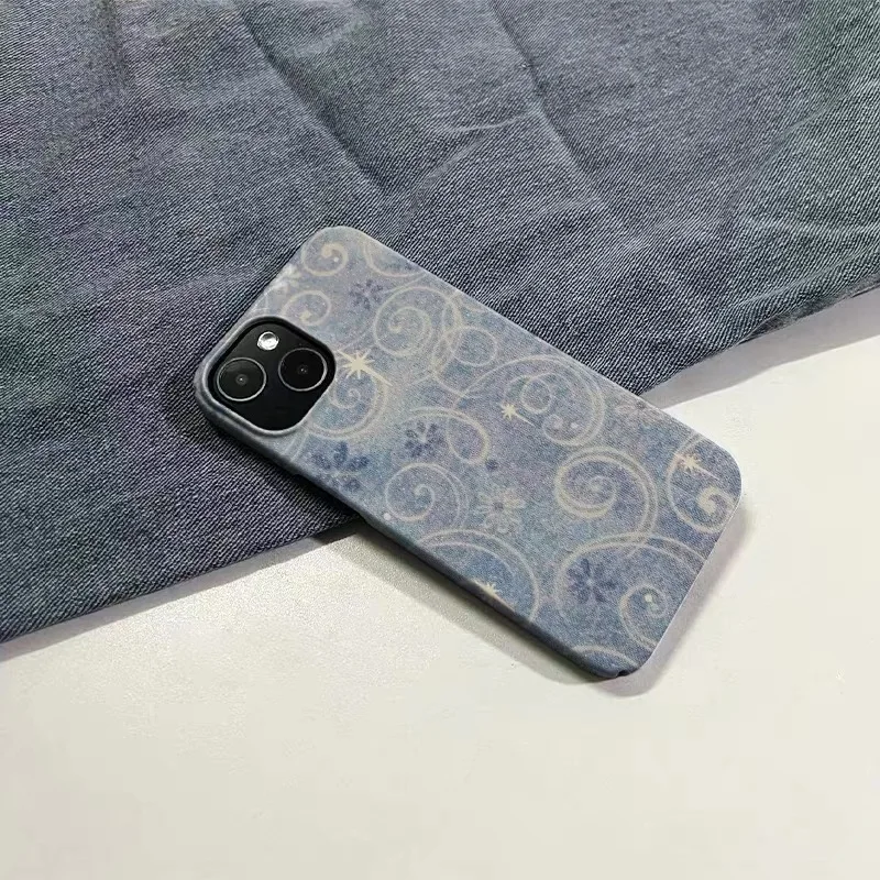 韓国カウボーイブルー流星サークルiPhoneケース iPhone 17 16E 15 14 Plus 13 Mini 11 Pro Max 12 Pro XS XR SE対応