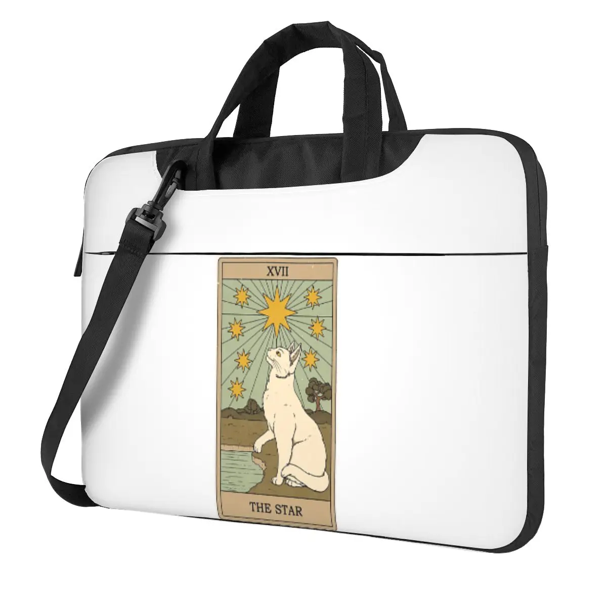 

Сумка для ноутбука через плечо со звездой, сумка для компьютера 13, 14, 15,6 дюймов, чехол для ноутбука Macbook Pro Lenovo