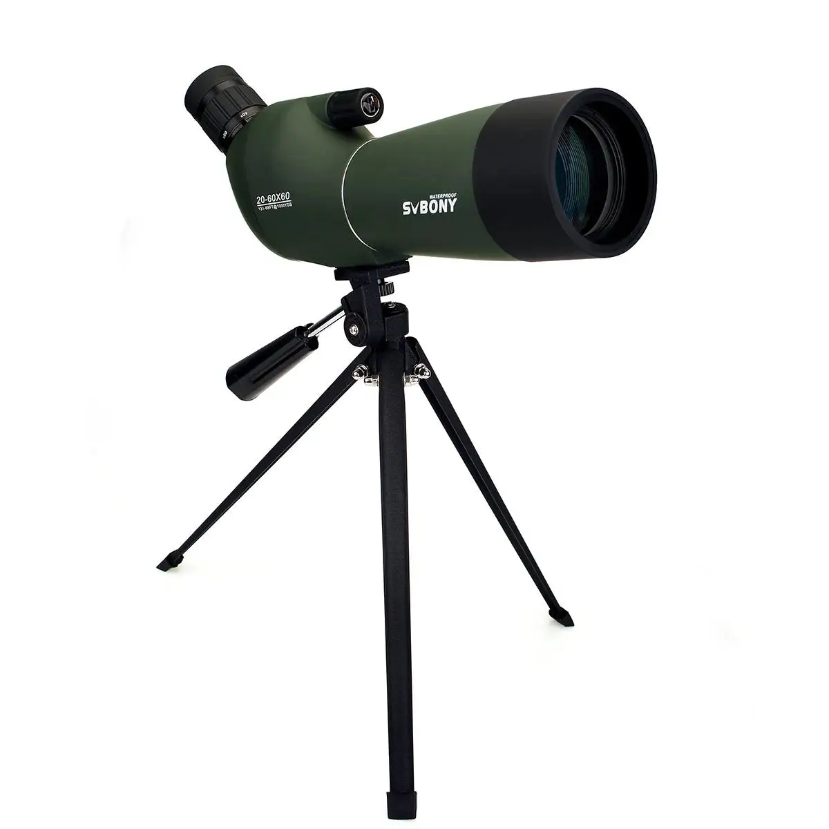 SVBONY SV28 Spotting Scope 20-60x60 with Tabletop Tripod HD IP65 Waterproof Suitable for Target Shooting Hunting Bird Watchi