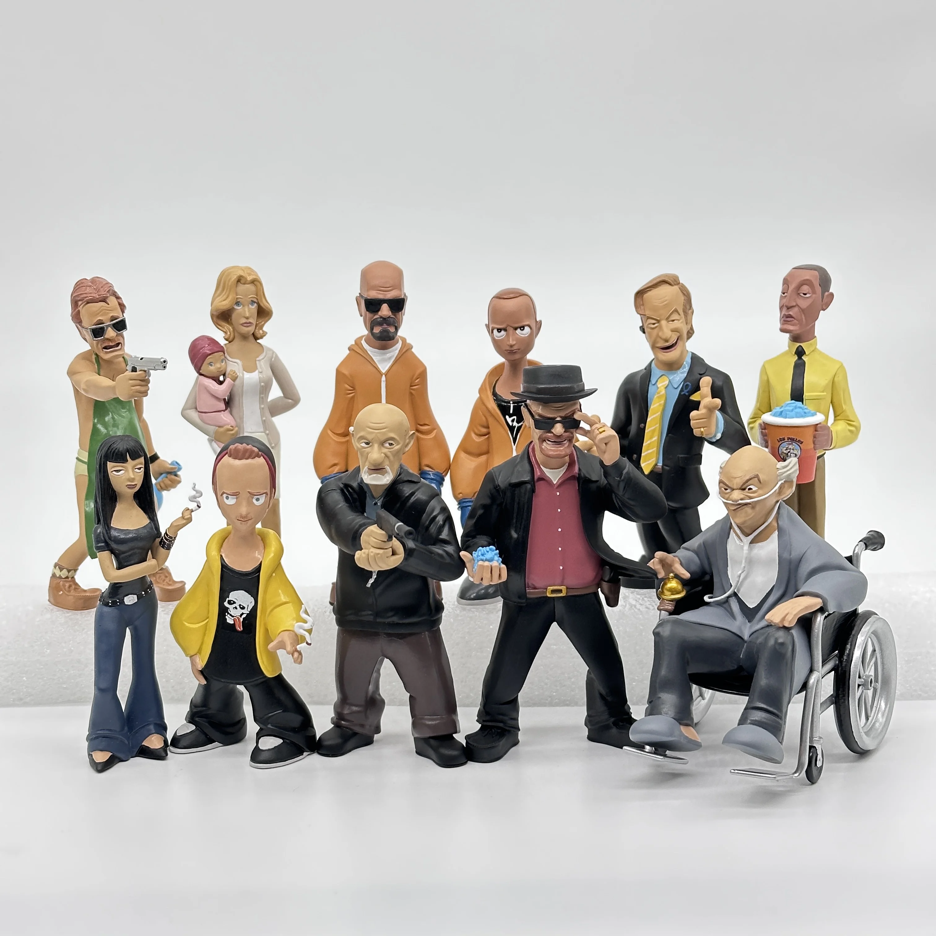 ブレイキング・バッドアクションフィギュア樹脂人形モデルおもちゃ