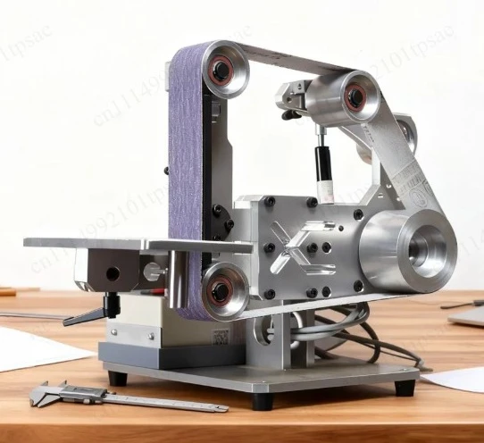 Belt conveyor, metal woodworking grinding, vertical and horizontal dual-use