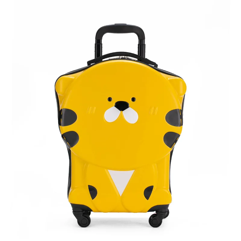 Suitcase for Children Universal Wheel New Boarding Box 20 inch Suitcase Travel Bags Carry-on Trolley Case Cartoon Kids Luggage