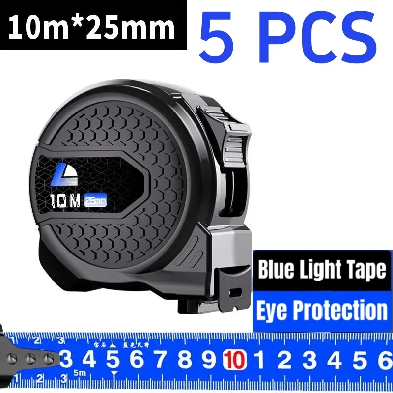 شريط قياس ذاتي القفل من الفولاذ ، ليزر عالي الدقة ، مسطرة نافثة للحبر ، أداة قياس ، حماية عين الضوء الأزرق ، مسطرة متر ، 1: 50 #1