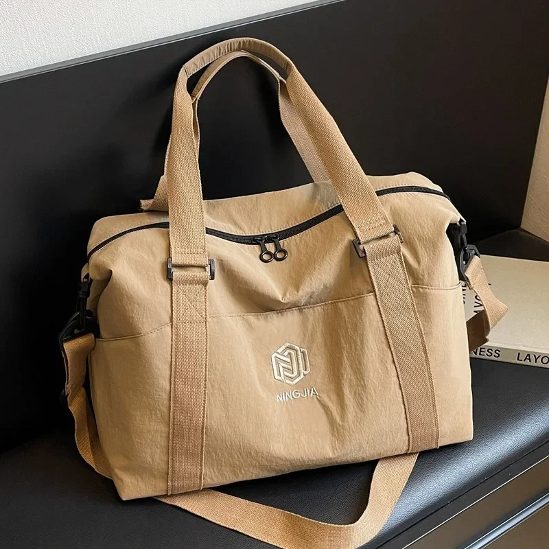 Short Distance Travel Bag Women Casual Yoga Bag Sports Backpack Dry Wet Separation Weekend Duffle Bag
