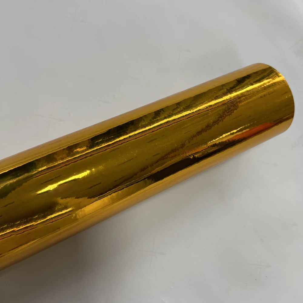 

Newest Car Wrap Vinyl Glossy Plating Mirror Chrome Gold Air Release Wrapping Film Roll Car Body Sticker Foil DlY Decoration