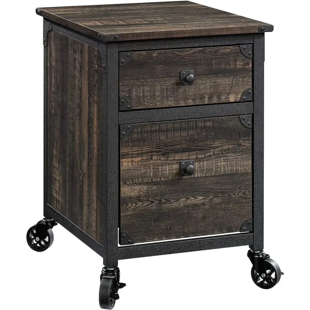 

Wooden Filing Cabinet Lower Drawer with Full Extension Slides Holds Casters for Mobility with Two Locking Wide Range of Uses