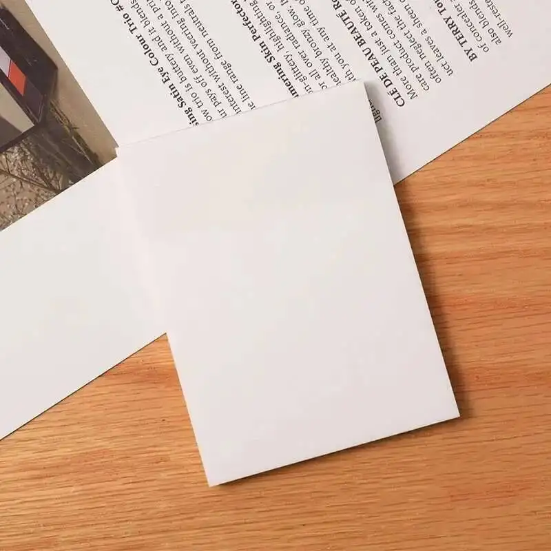 1 P Lytwtw's القرطاسية اللوازم المدرسية شفافة لزجة مقاوم للماء ملاحظات مذكرة الوسادة مكتب ملصق ذاتية اللصق المفكرة