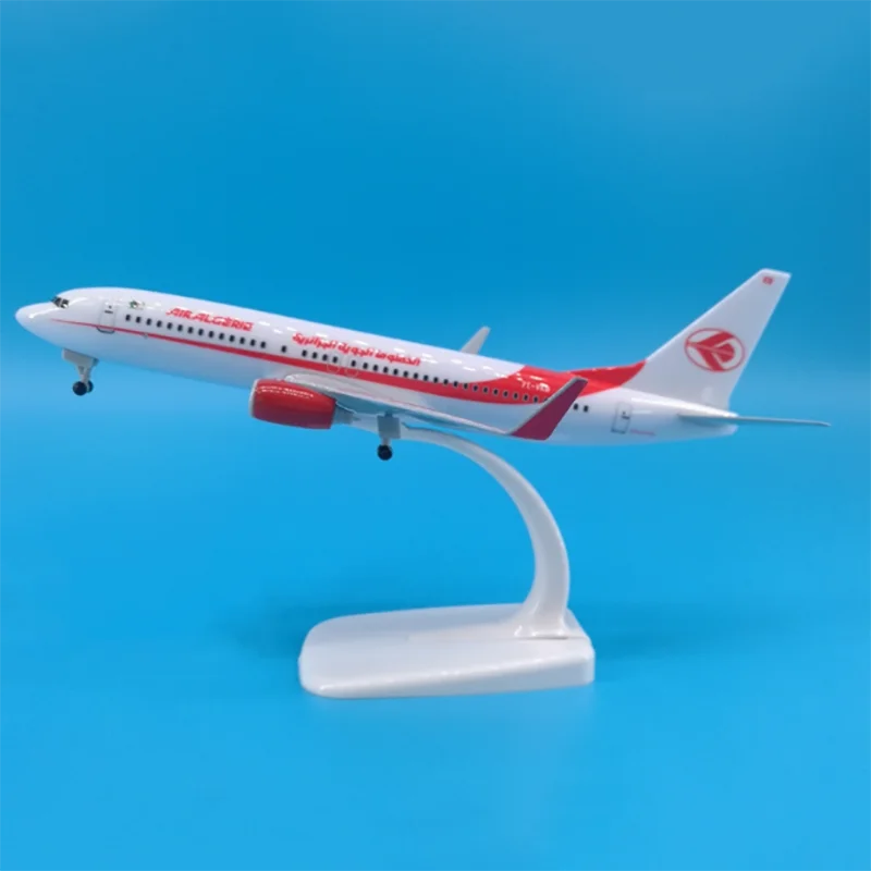 20 سنتيمتر الجائري الجائري B-737 B737 مع عجلة الهبوط تقليد الركاب الطائرات سبيكة نموذج طائرة جمع