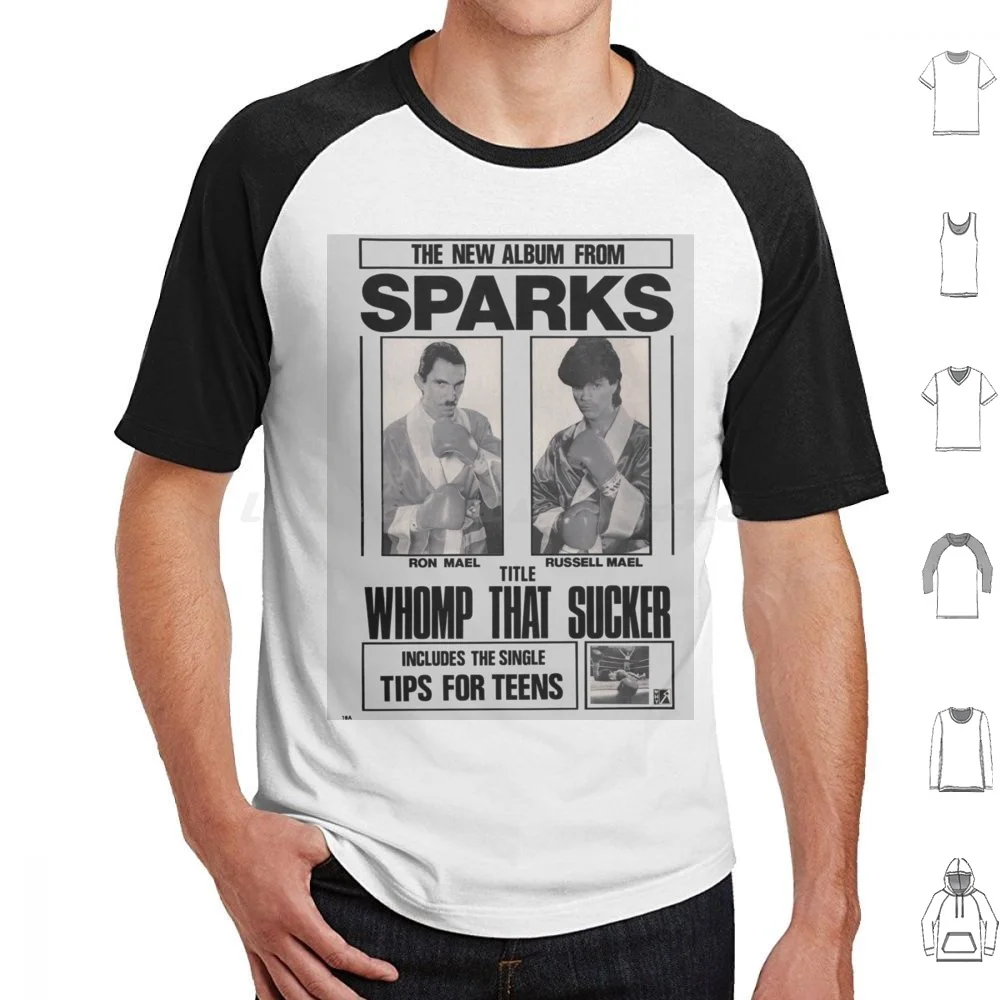 Sparks-Whomp That Sucker T Shirt Cotton Men Women Diy Print Glam Kimono My House New Wave Ron Mael Russell Mael Sparks Whomp