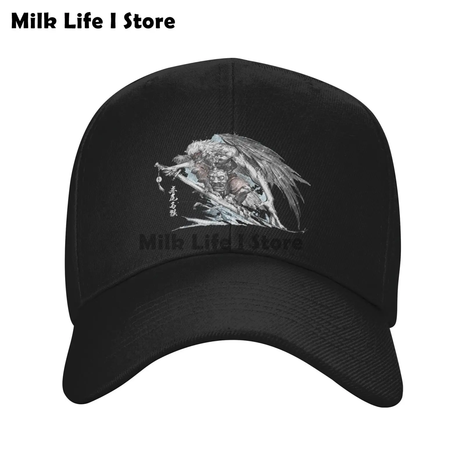 Black Myth Wukong Gaming Print Baseball Caps Activities Snapback Hat Unisex Hats