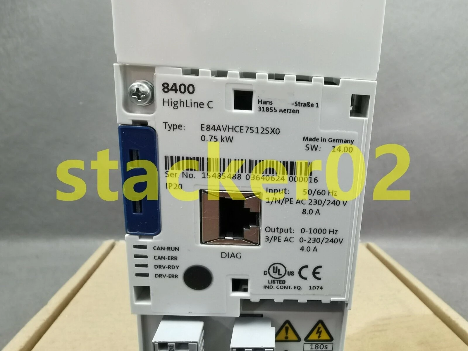 Nieuwe E84avhce7512sx0 In Het Magazijn Snelle Verzending