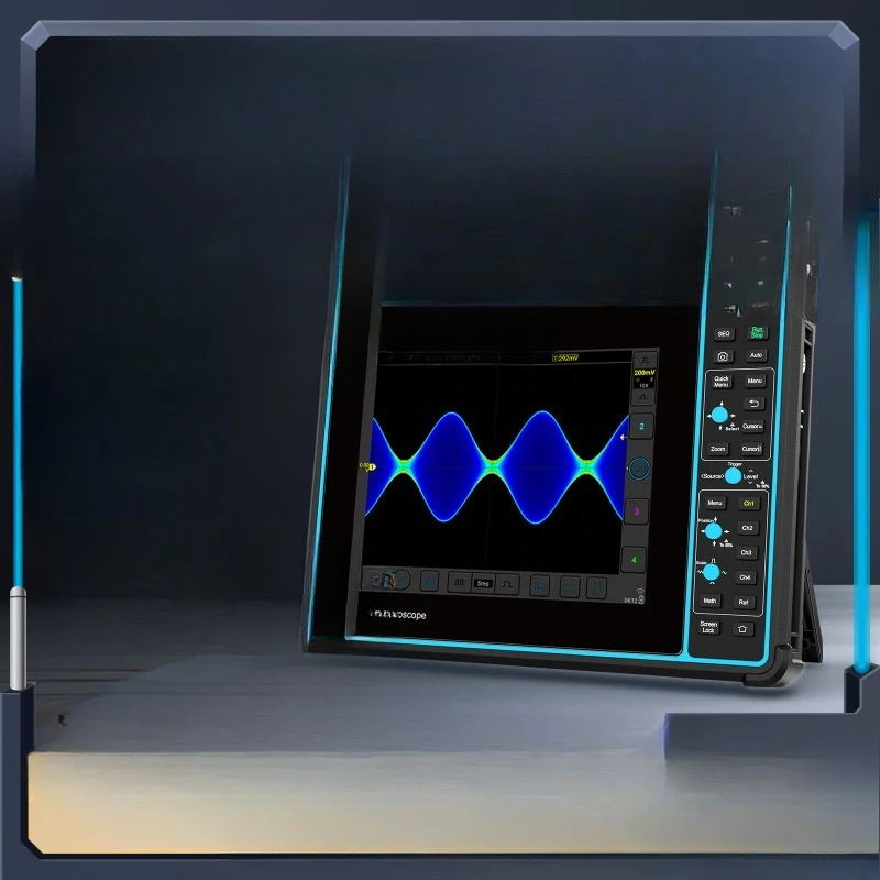 

Digital oscilloscope 100M bandwidth 2/4 channel flat panel touch handheld with buttons