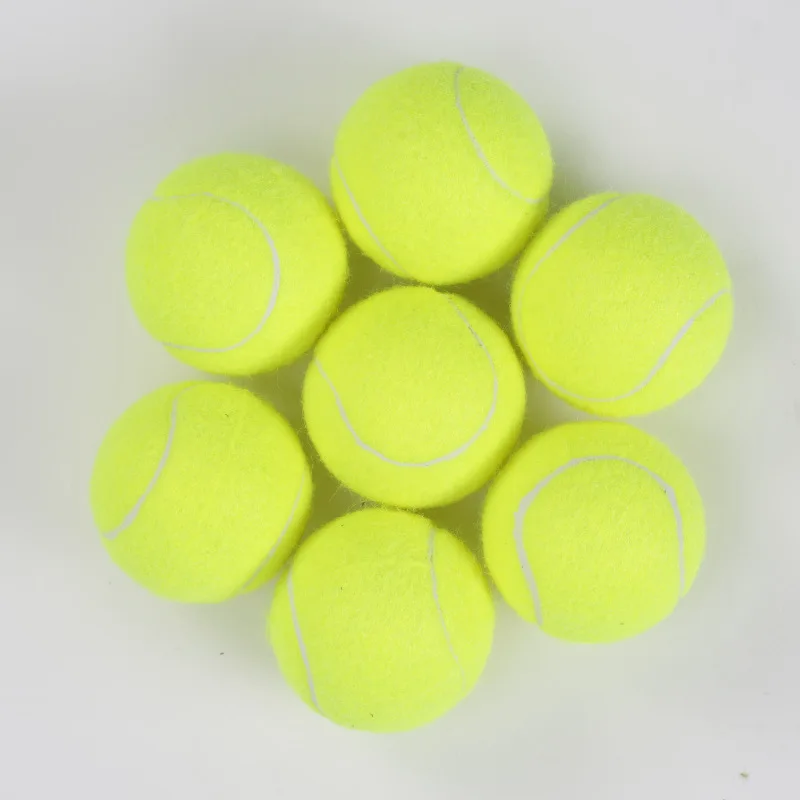 10/30pcs Tennis Ball Practice Tennis 1 Meter Elastic Training Tennis Competition Training Chemical Durable Fiber Tennis Pet Ball